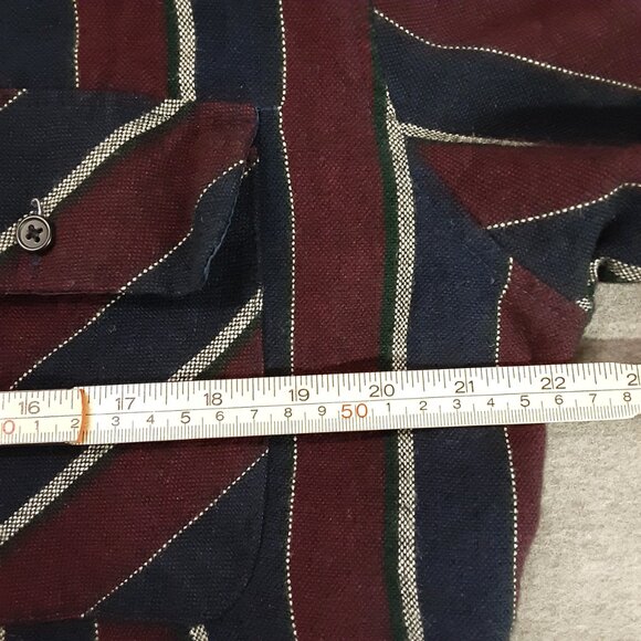 David Taylor Men's Shirt Size LT, 100% Acrylic, Long sleeve, Button down, soft - Picture 5 of 6